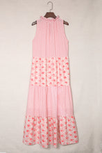 Load image into Gallery viewer, Pink Print Maxi Dress
