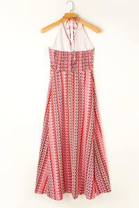 Tribal Printed Maxi Dress