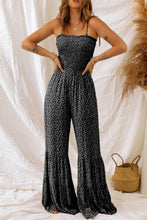 Load image into Gallery viewer, Midnight Dreams Wide Leg Floral Jumpsuit
