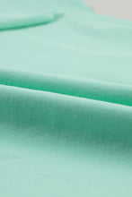 Load image into Gallery viewer, Moonlight Jade Colorblock Star Patched Half Sleeve Oversized Tee
