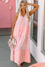 Load image into Gallery viewer, Pink Print Maxi Dress
