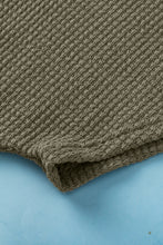 Load image into Gallery viewer, Moss Green Guipure Lace Patch Textured T-shirt
