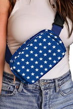 Load image into Gallery viewer, Bluing Independent Day Flag Star Printed Crossbody Bag
