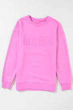 Load image into Gallery viewer, Pink MAMA Embossed Sweatshirt
