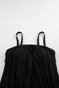 Black Tankini Swimsuit