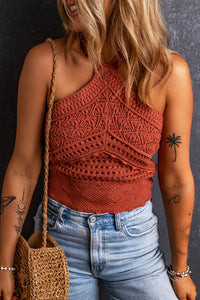 Crochet Halter Neck Top