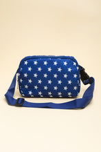 Load image into Gallery viewer, Bluing Independent Day Flag Star Printed Crossbody Bag
