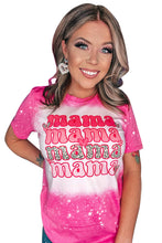 Load image into Gallery viewer, Rose Mama Letter Print Graphic Tie Dye
