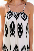 Load image into Gallery viewer, Black Western  Aztec Printed Fashion Vacation Sundress
