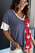 Load image into Gallery viewer, Stars and Stripes Knit Top
