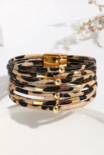 Load image into Gallery viewer, Leopard Magnet Buckle Bracelet
