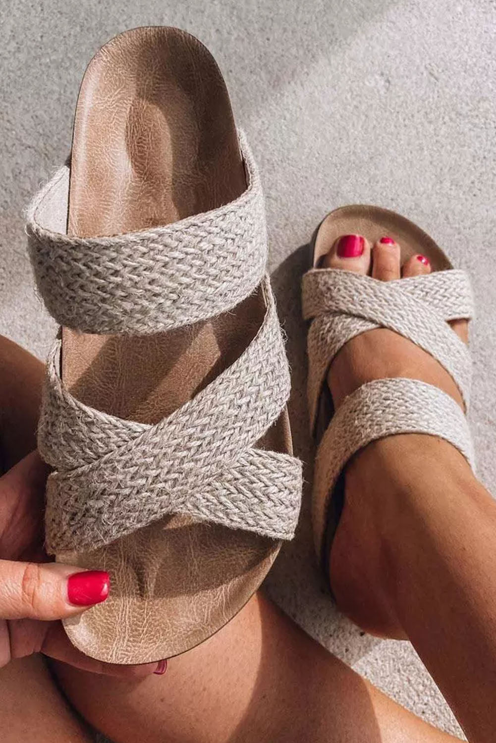 Criss Cross Sandals