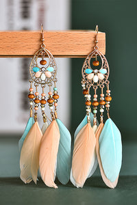 Feather Tassel Earrings