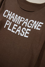 Load image into Gallery viewer, Desert Palm Champagne Please Graphic Sweater
