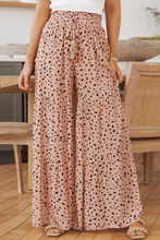 Load image into Gallery viewer, Spotted Print Wide Leg Pants
