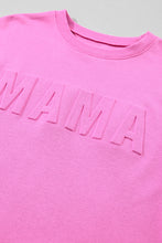 Load image into Gallery viewer, Pink MAMA Embossed Sweatshirt
