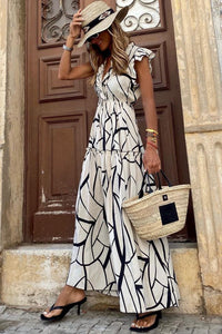 Ruffle Maxi Dress