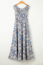 Load image into Gallery viewer, Paisley Print Off Shoulder Maxi Dress
