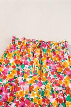 Load image into Gallery viewer, Yellow Boho Floral Print Tiered Long Skirt
