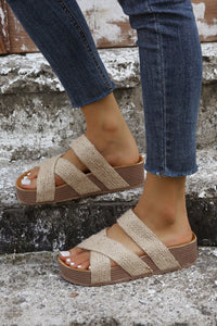 Cross Criss Sandals