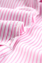 Load image into Gallery viewer, Pink Boyfriend Shirt with Pockets and Ruched Cuffs
