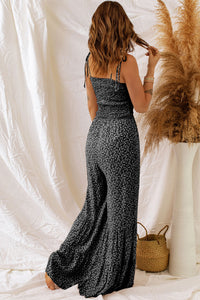 Midnight Dreams Wide Leg Floral Jumpsuit