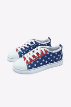 Load image into Gallery viewer, American Flag Lace-up Shoes
