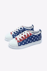 American Flag Lace-up Shoes