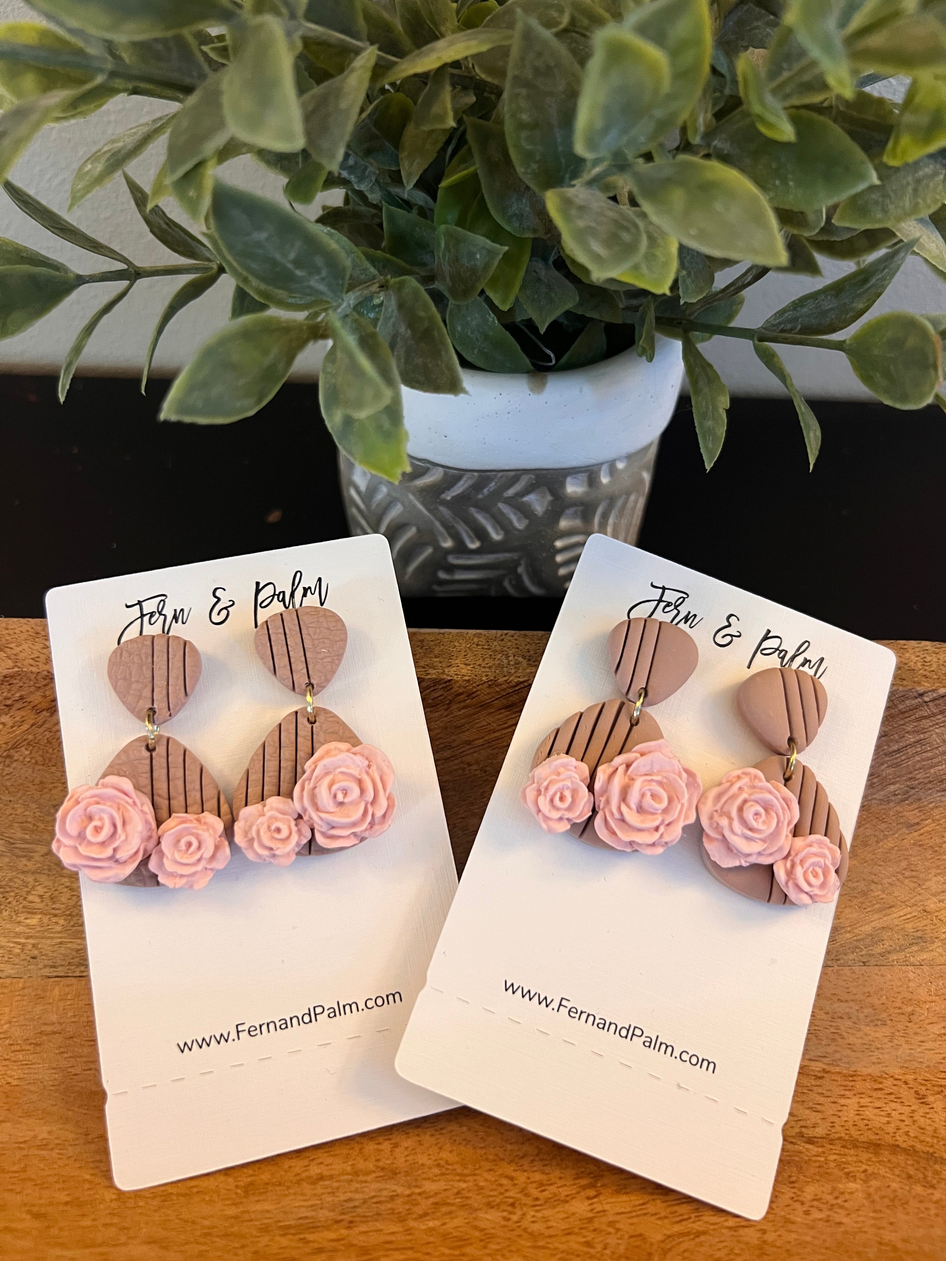 Rose in Latte and Pink