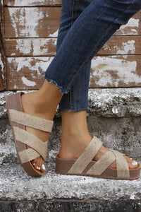 Cross Criss Sandals