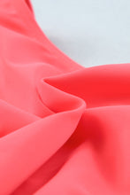 Load image into Gallery viewer, Pink Scalloped Criss Cross High Waist Bikini
