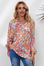 Load image into Gallery viewer, Floral Print Loose Fit Blouse
