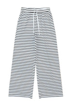 Load image into Gallery viewer, White Striped Wide Leg Pants
