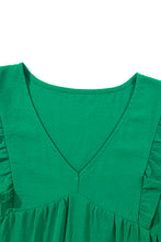 Load image into Gallery viewer, Green Ruffle Dress
