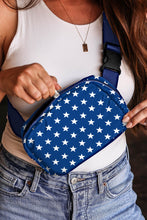 Load image into Gallery viewer, Bluing Independent Day Flag Star Printed Crossbody Bag
