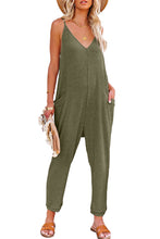 Load image into Gallery viewer, Green Textured Jumpsuit
