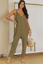 Load image into Gallery viewer, Green Textured Jumpsuit
