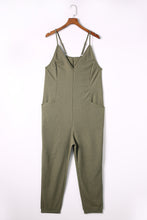 Load image into Gallery viewer, Green Textured Jumpsuit
