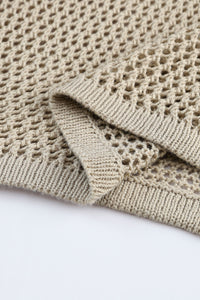 Khaki Knit Long Sleeve Top