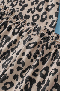 Leopard Shorts Set