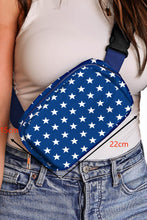 Load image into Gallery viewer, Bluing Independent Day Flag Star Printed Crossbody Bag
