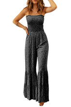 Load image into Gallery viewer, Midnight Dreams Wide Leg Floral Jumpsuit
