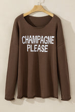 Load image into Gallery viewer, Desert Palm Champagne Please Graphic Sweater
