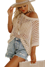 Load image into Gallery viewer, Fishnet Knit Sweater Tee
