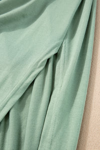 Green Maxi T-shirt Dress