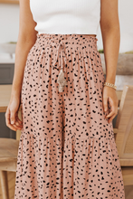 Load image into Gallery viewer, Spotted Print Wide Leg Pants
