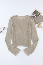 Load image into Gallery viewer, Khaki Knit Long Sleeve Top
