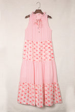 Load image into Gallery viewer, Pink Print Maxi Dress
