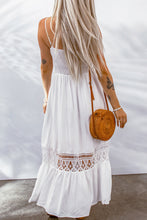 Load image into Gallery viewer, White Lace Maxi Dress
