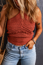 Load image into Gallery viewer, Crochet Halter Neck Top
